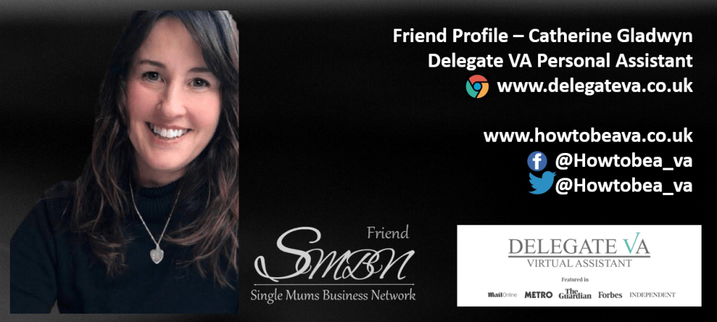 Catherine Gladwyn
How to be a VA
Work from Home
Single Mum UK
Virtual Personal Assistant