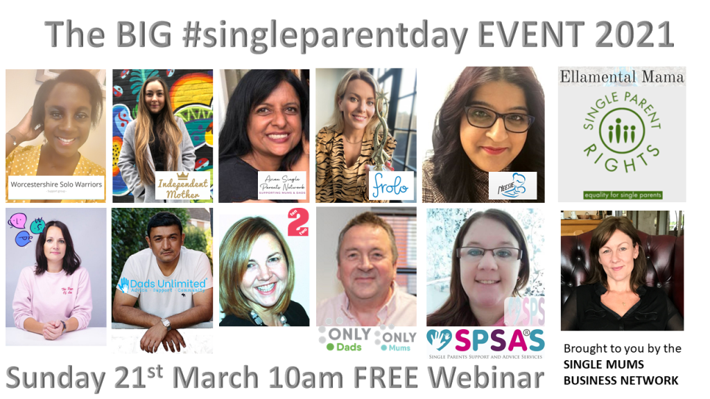 Top Secret Now Out! The BIG EVENT #SingleParentsDay – A Free Webinar with Seven Single Parent&nbsp;Founders