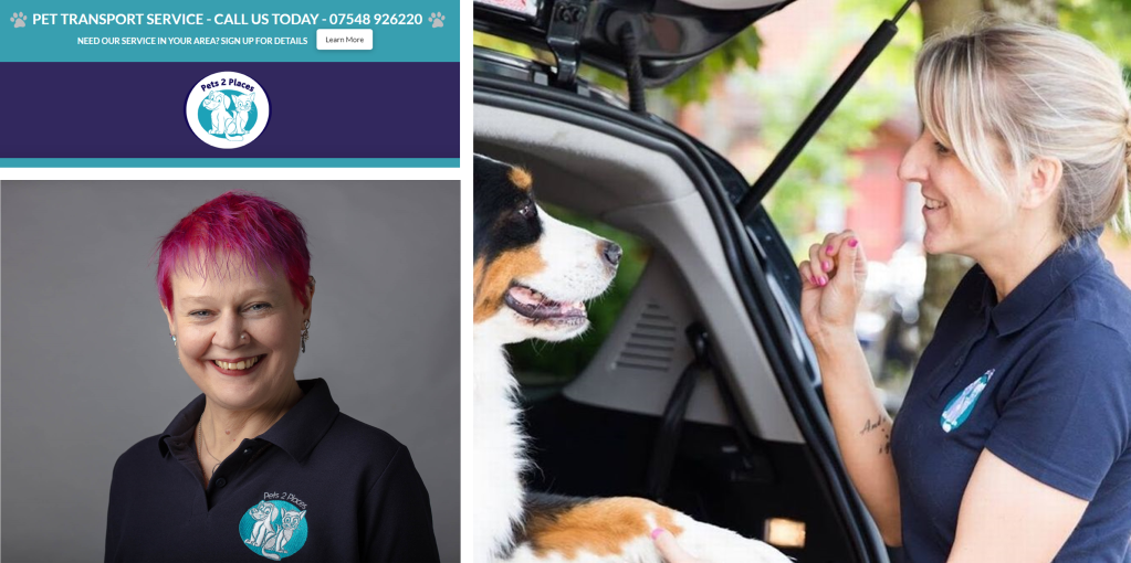 SMBN Member Claire, Founder of Pets2Places, welcomes first franchisee, Nicola Hughes, who is now operating the Pets 2 Places pet taxi service in&nbsp;Solihull
